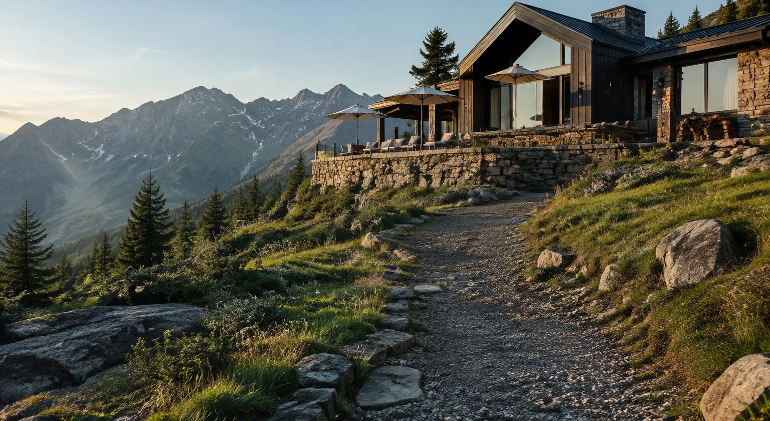 summer in the Alps: luxury resorts, hiking and peace