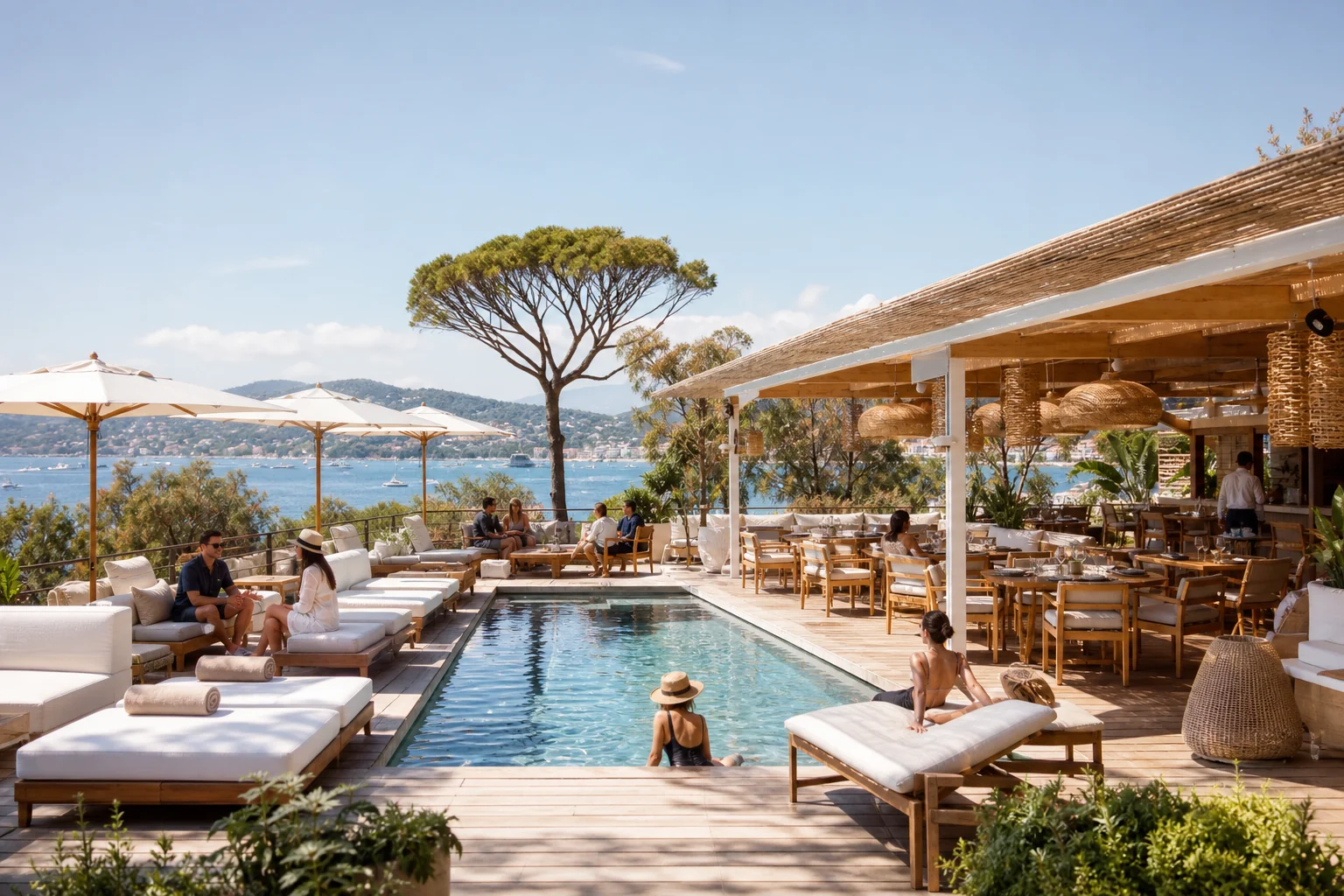 Beach clubs for guests: Europe, Caribbean, Middle East