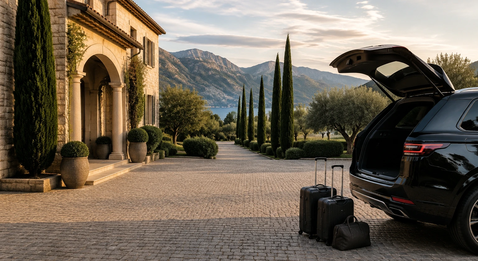 Compare villa services correctly: chef, host, butler and security.