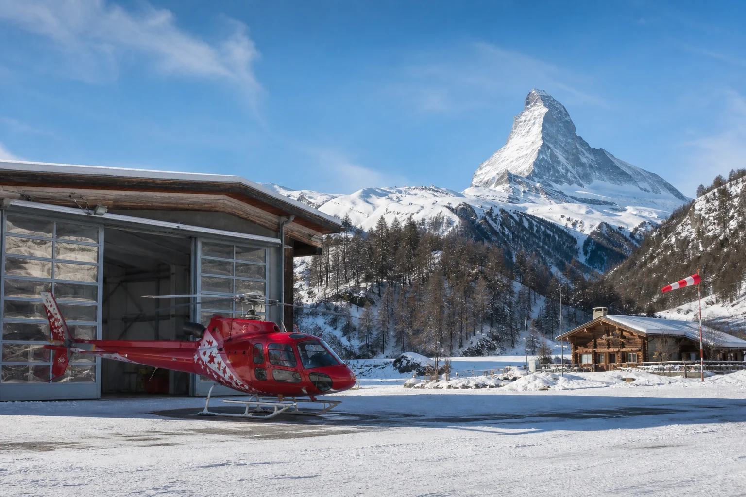 Helicopter transfer in the hotel: when it saves time and when it's just for show.