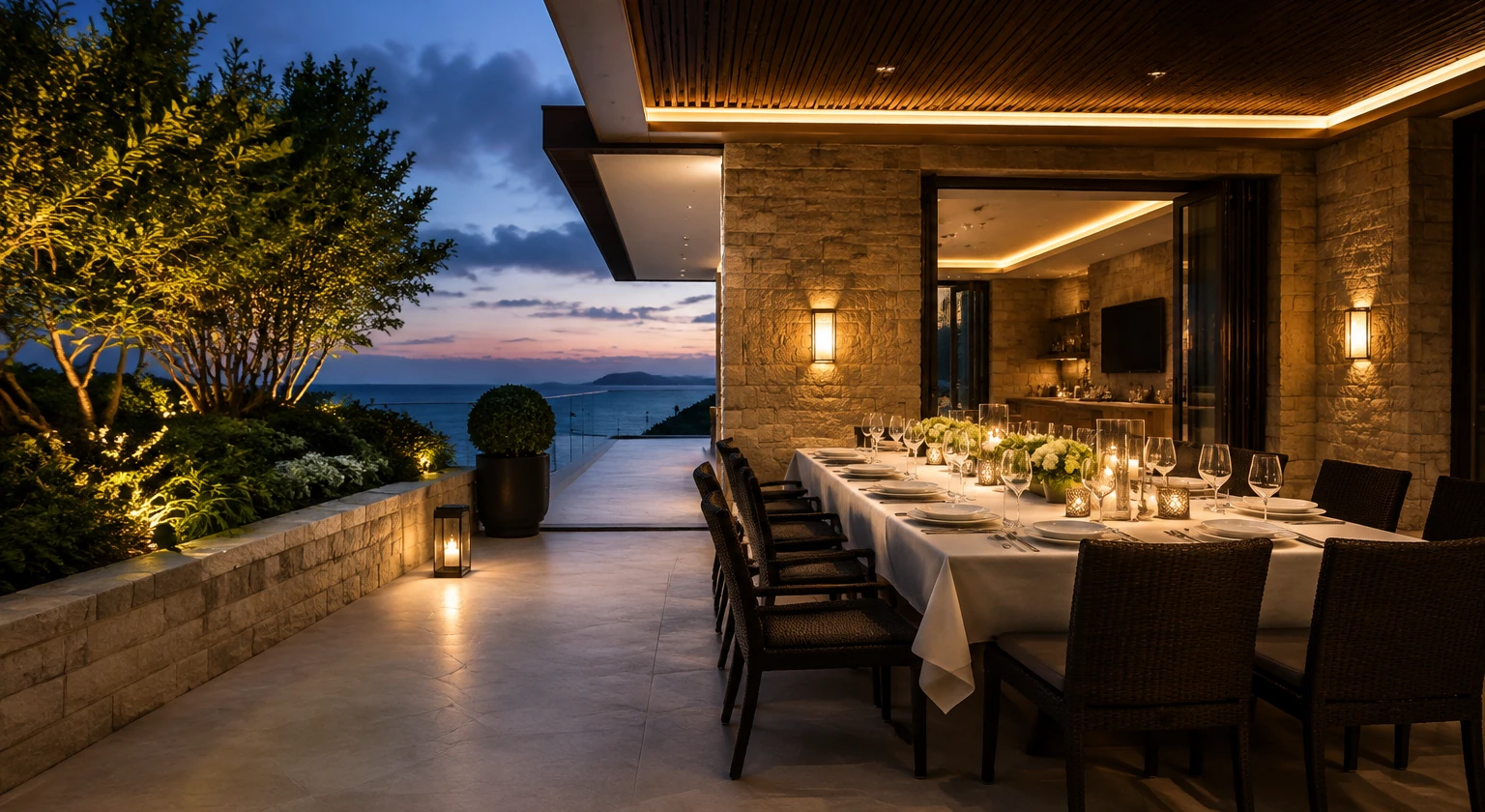 Private Dining Briefing: Menu, Location, Lights, Service and Weather Plan.