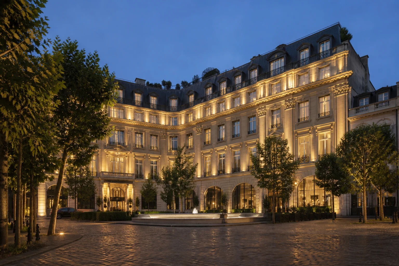 Women alone in a luxury hotel: room location, transfers and discreet service.